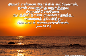 அவனைக் கனப்படுத்துவேன்