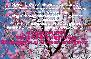 கர்த்தருக்குள் மகிழ்ச்சியாயிருப்பதே உங்களுக்கு நலம்