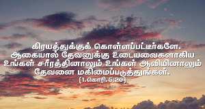 தேவனை மகிமைப்படுத்துங்கள்