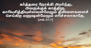 கர்த்தருக்கே காத்திரு