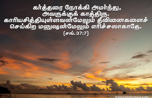 கர்த்தருக்கே காத்திரு