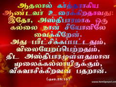 திட அஸ்திபாரம்