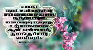 உமது இரட்சணியத்தின் சந்தோஷத்தைத் திரும்பவும் எனக்குத் தாரும்