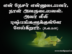 என் நேசர் என்னுடையவர், நான் அவருடையவள்