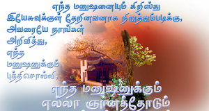 கிறிஸ்து இயேசுவுக்குள் தேறினவன்