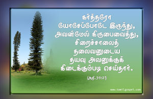 கர்த்தர் யோசேப்போடே இருந்தார்