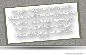 உத்தமமானவர்களை நீங்கள் ஒப்புக்கொள்ளத்தக்கதாக