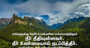 நீர் உண்மையாய் நடப்பித்தீர்