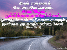 அவர்மேல் நம்பிக்கையாயிருப்பேன்