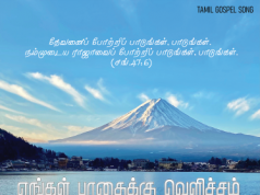 எங்கள் பாதைக்கு வெளிச்சம் ஐயா